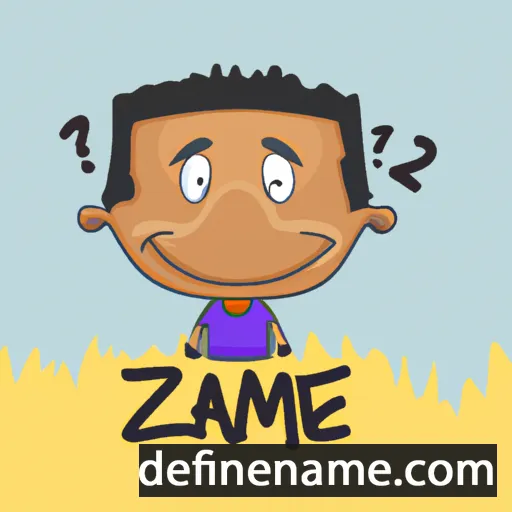 cartoon of the name Izmael