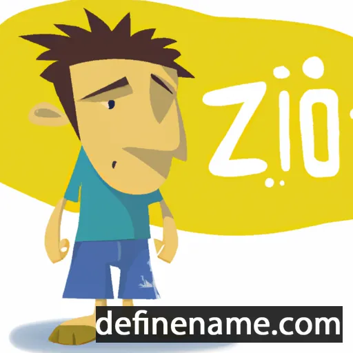 cartoon of the name Izo