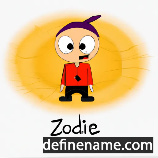 cartoon of the name Izolde