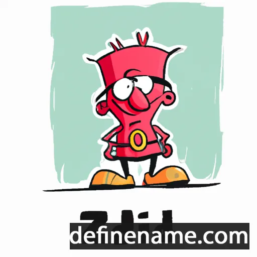 cartoon of the name Izoldi