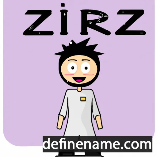 Izri cartoon