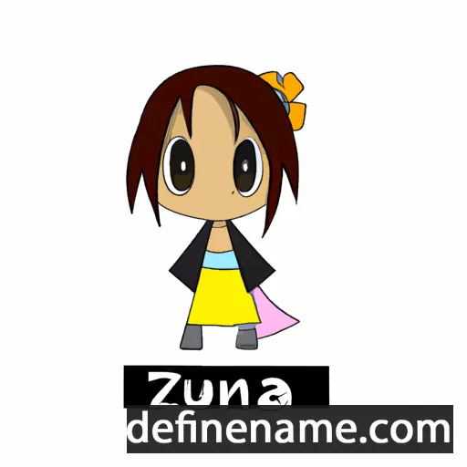 cartoon of the name Izuna