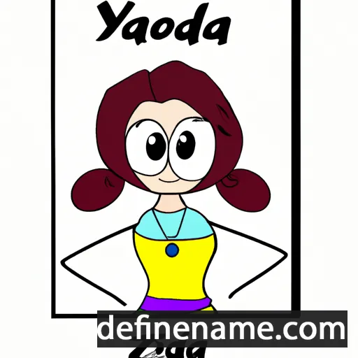 cartoon of the name Izydora