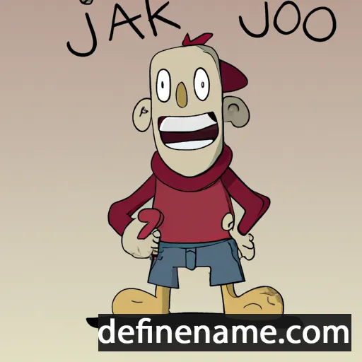 cartoon of the name Jákó