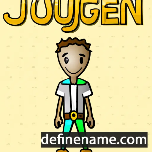 cartoon of the name Jàguen