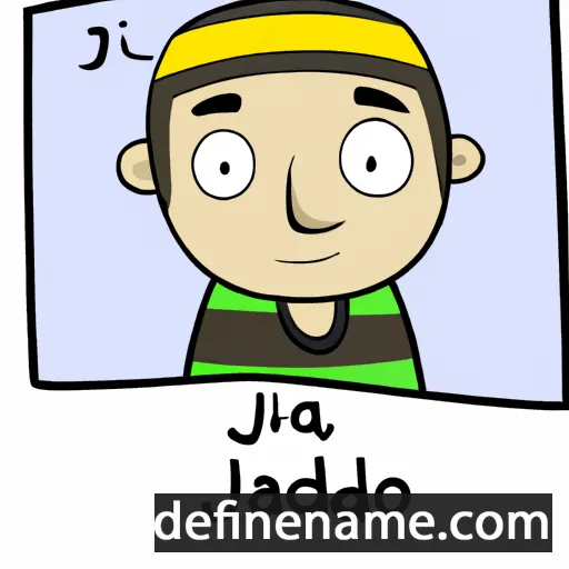 cartoon of the name Jadid