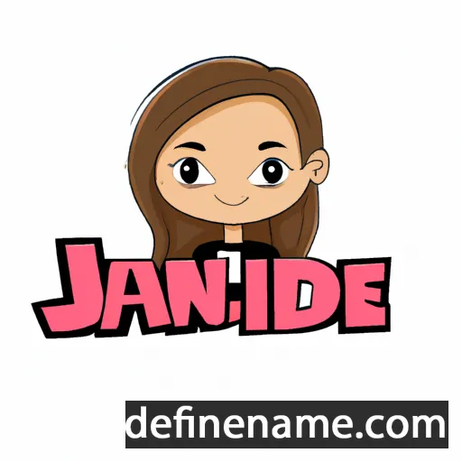 cartoon of the name Jadine