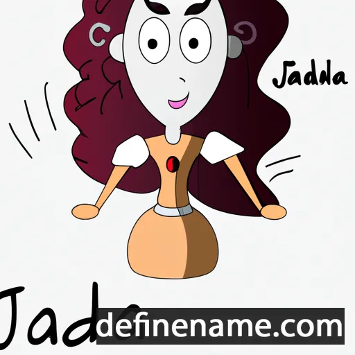 cartoon of the name Jadona