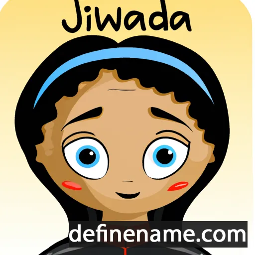 cartoon of the name Jadwinia