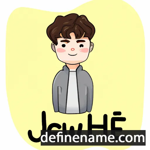 cartoon of the name Jae-hwa