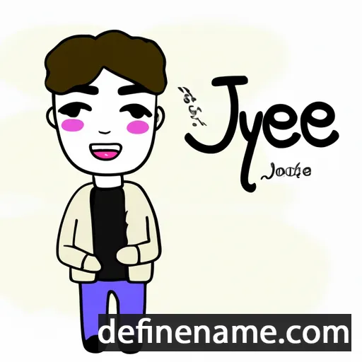 cartoon of the name Jae-hyeon