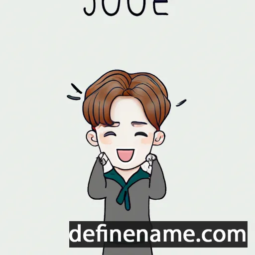 cartoon of the name Jae-seop