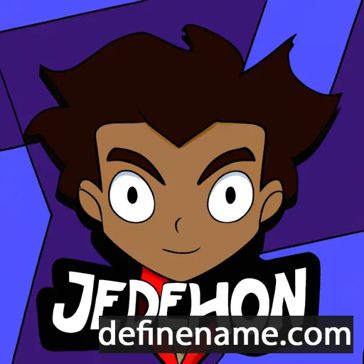 cartoon of the name Jaedon