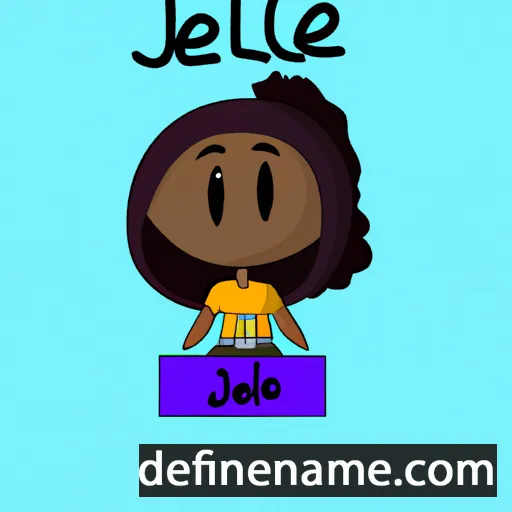 cartoon of the name Jaele