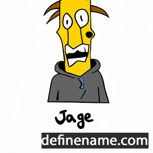 cartoon of the name Jagel