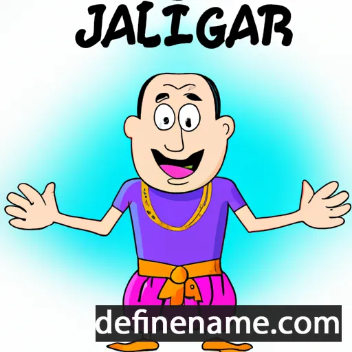 cartoon of the name Jagṛali