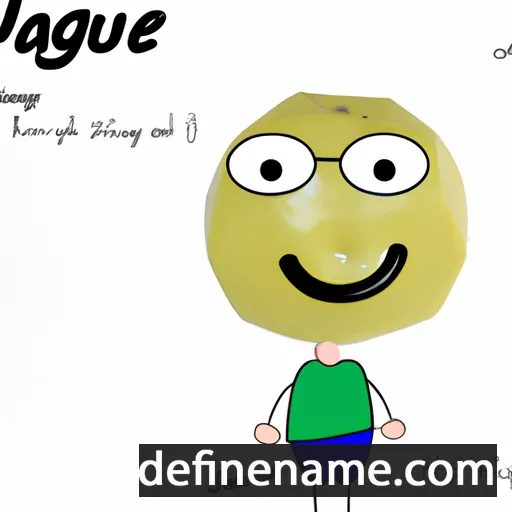 cartoon of the name Jagunce