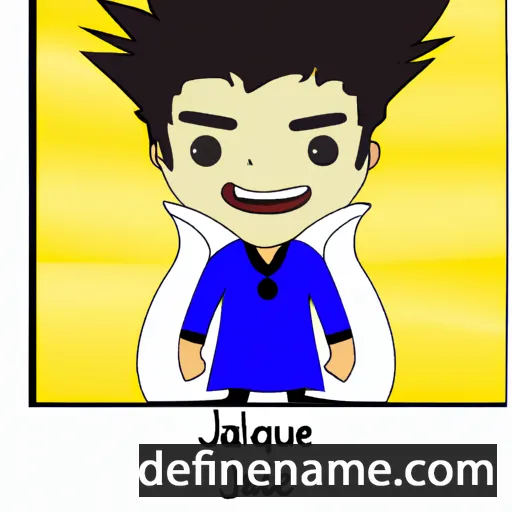 cartoon of the name Jahaziel