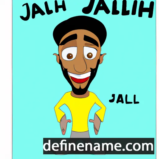 cartoon of the name Jahlil