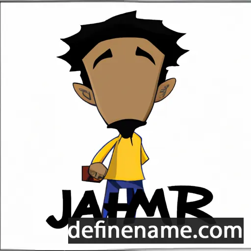 Jahmir cartoon