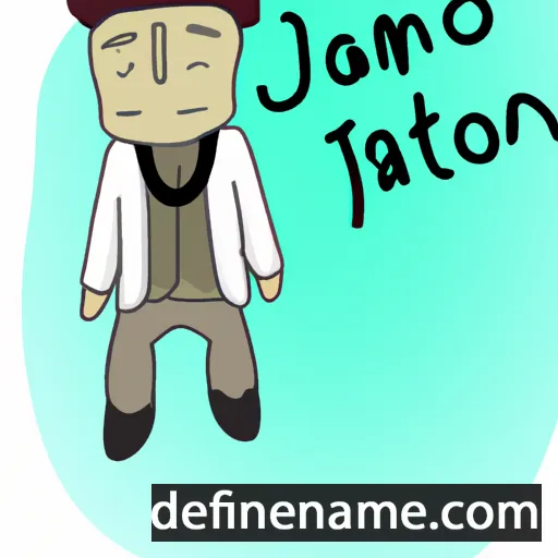 cartoon of the name Jahontoj