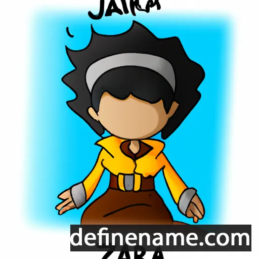 Jahzara cartoon