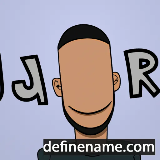 cartoon of the name Jaïr