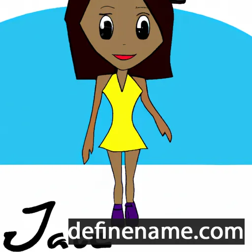 cartoon of the name Jaicee