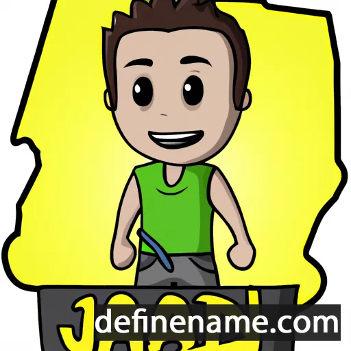 cartoon of the name Jaidan