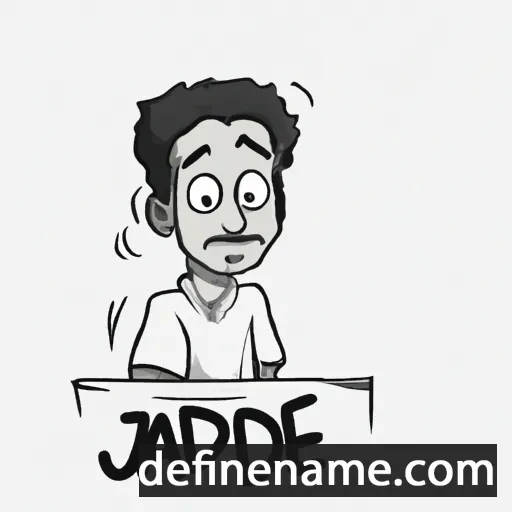 cartoon of the name Jaideep