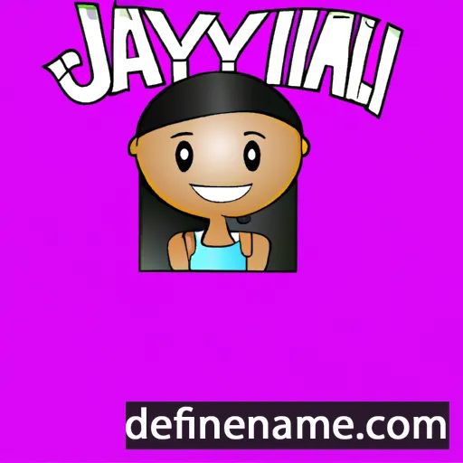 cartoon of the name Jailynn