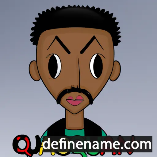 cartoon of the name Jaiquawn