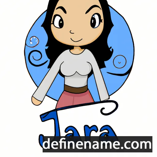 cartoon of the name Jaira