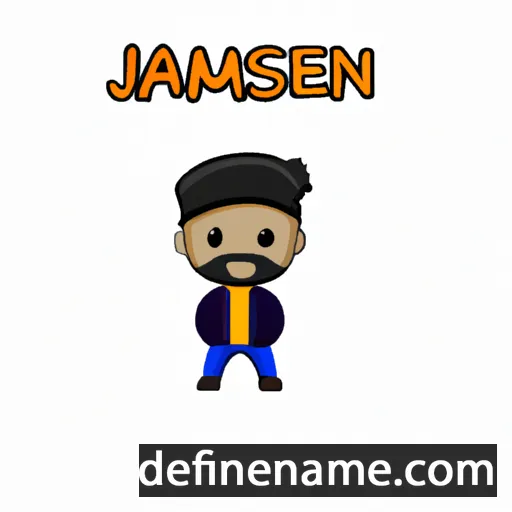 cartoon of the name Jaismeen