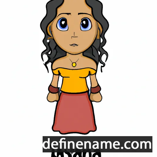 cartoon of the name Jaiyana