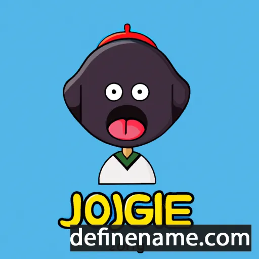 cartoon of the name Jajang