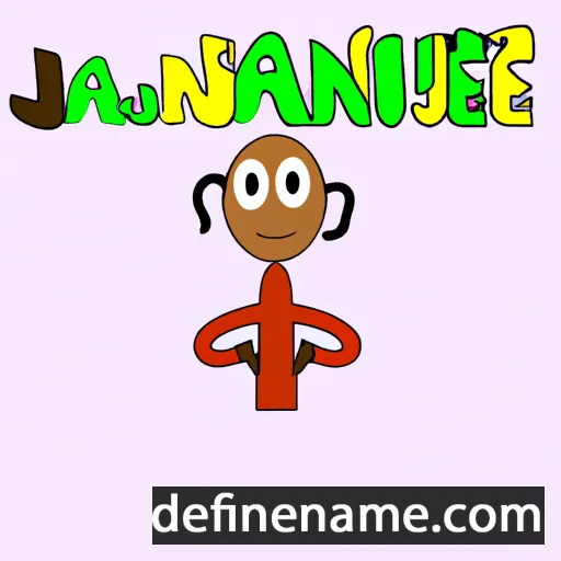 cartoon of the name Jajuane