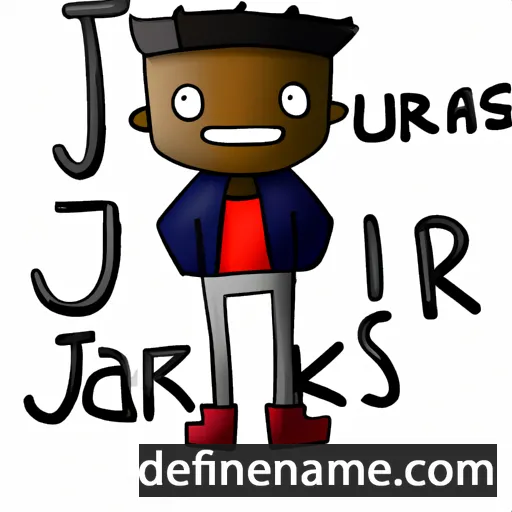 cartoon of the name Jakarius