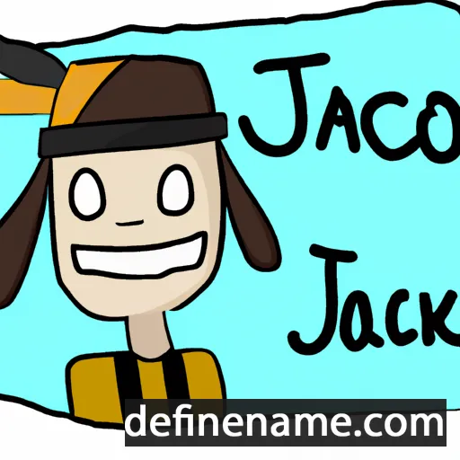 cartoon of the name Jakcob