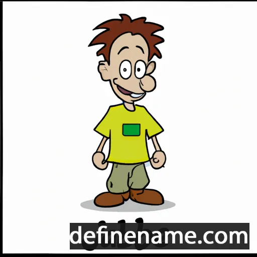 cartoon of the name Jakobe