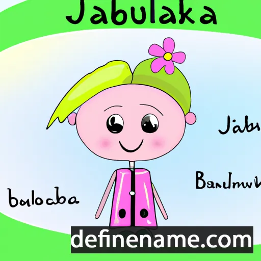 Jakubina cartoon