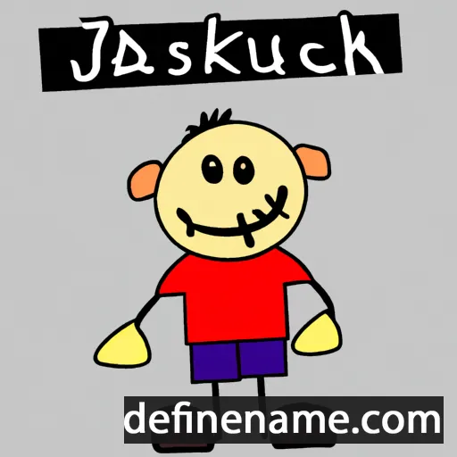 cartoon of the name Jakusch