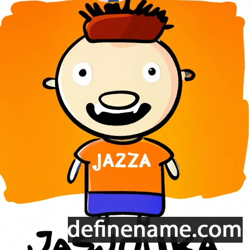 cartoon of the name Jakusz