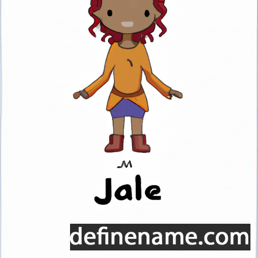 cartoon of the name Jalae