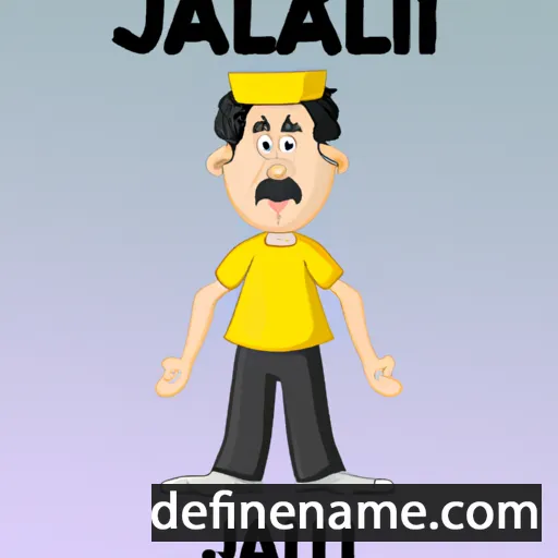 cartoon of the name Jalalullah