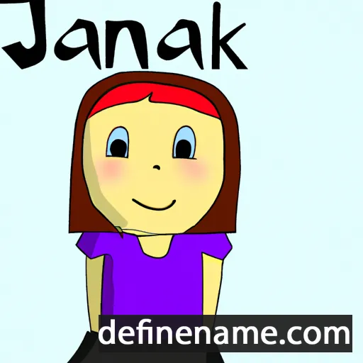 Jánka cartoon