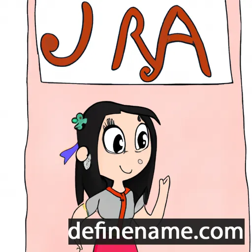 cartoon of the name Jára