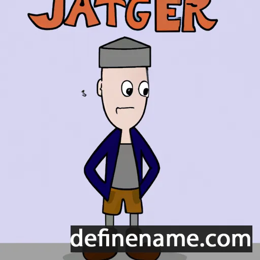 Játgeir cartoon