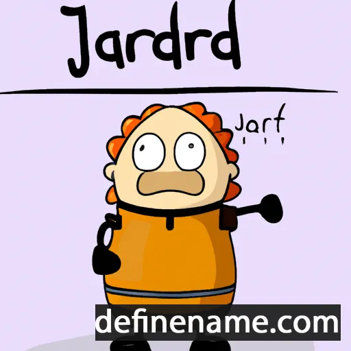 cartoon of the name Játvarðr