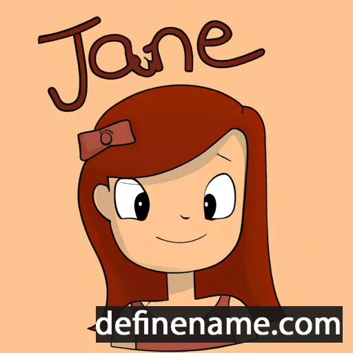 Jâne cartoon